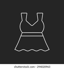 dress line icon