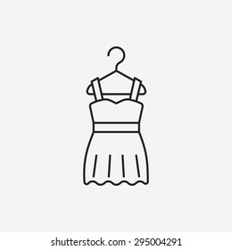dress line icon