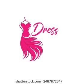 Dress logo design, clothing logo design