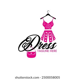 Dress Logo, Fashion Logo Design