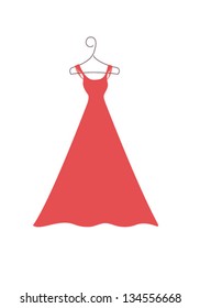 Dress on Hanger