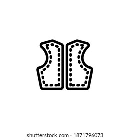 Dress Patterns icon in vector. Logotype