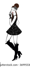 dress in peas