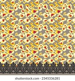 Dress print pattern.Modern fashion prints.Textile illustration render.Abstract geometric swirl fractal.Fabric digital print.Textile fabric print pattern.Leopard print pattern
