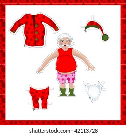  dress up the santa in pajama