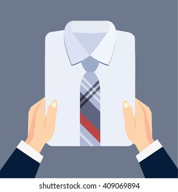 Dress Shirt Business Vector Design