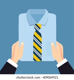 Dress Shirt Business Vector Design