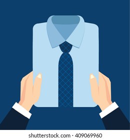 Dress Shirt Business Vector Design