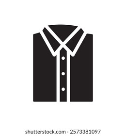 dress shirt icon web design in vector