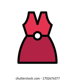 Vektorillustration-Flachfarbsymbol 