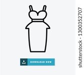 Dress vector icon