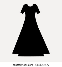dress vector icon