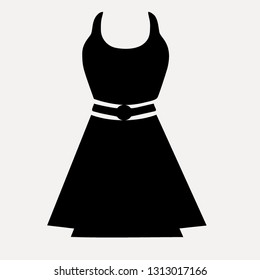 dress vector icon