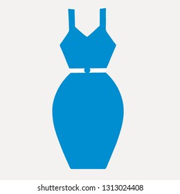 dress vector icon