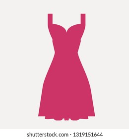 dress vector icon