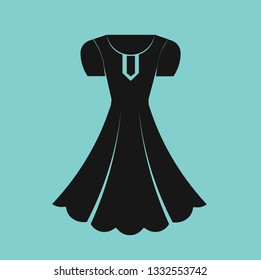 dress vector icon