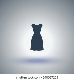 Dress vector icon
