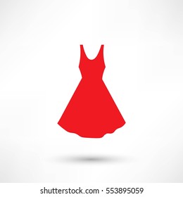 Dress vector icon