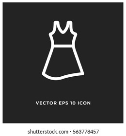Dress vector icon