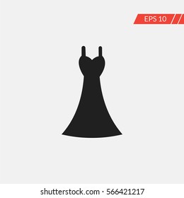 Dress vector icon