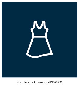 Dress vector icon
