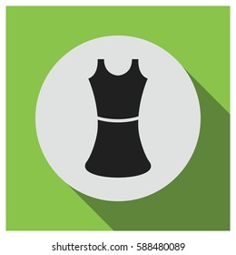 Dress vector icon