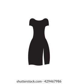 Dress Vector Icon Isolated