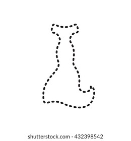 Dress Vector Icon Isolated