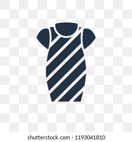 Dress vector icon isolated on transparent background, Dress transparency concept can be used web and mobile