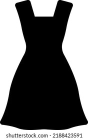 dress  Vector illustration on a transparent background. Premium quality symmbols. Glyphs vector icons for concept and graphic design. 
