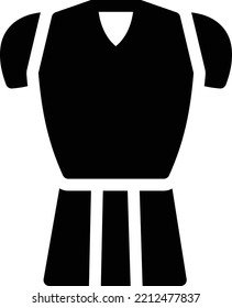 dress Vector illustration on a transparent background. Premium quality symmbols. Glyphs vector icons for concept and graphic design. 

