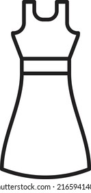 dress wedding vector for website symbol icon presentation