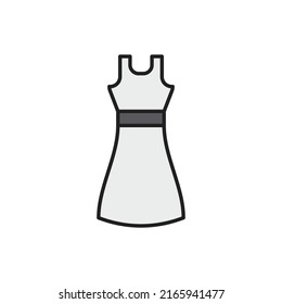 dress wedding vector for website symbol icon presentation