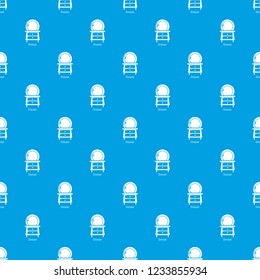 Dresser pattern vector seamless blue repeat for any use