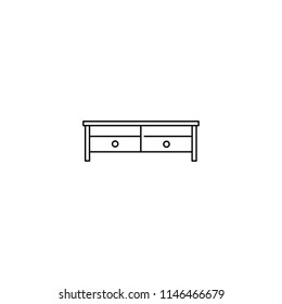 Dresser vector icon