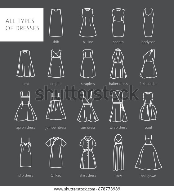lady types clothing