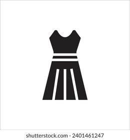 dresses vector icon line new