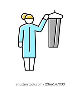 dressing homecare service color icon vector. dressing homecare service sign. isolated symbol illustration