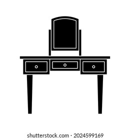 Dressing Table icon. Furniture sign. Vector illustration