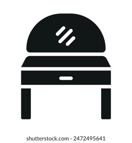 Dressing table icon vector design templates simple and modern