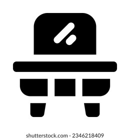 dressing table icon for your website, mobile, presentation, and logo design.