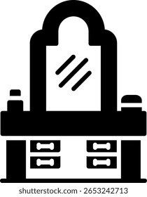 Vetor de design de ícone criativo novo da tabela de vestir