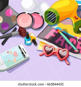 dressing table vectors