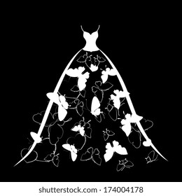 dress,wedding design