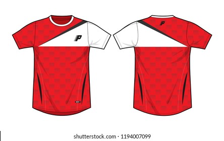 Dri fit Jersey template