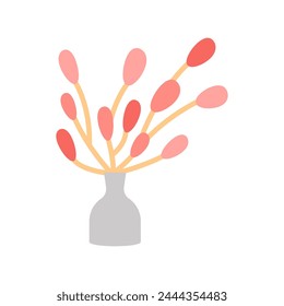 Dried  Bunny Tail icon in vector. Logotype