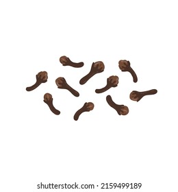 Especie de tejidos secos, ilustración vectorial de estilo plano aislada en fondo blanco