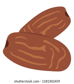 
A dried date known as medjool 
