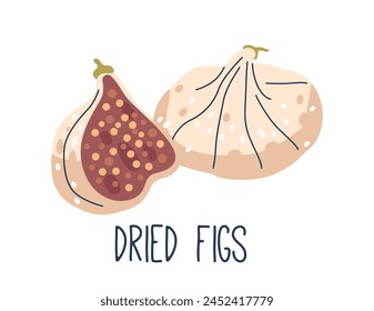 Dried Figs Are Chewy, Sweet Fruits With A Dense Texture. They Offer A Concentrated Flavor Reminiscent Of Honey