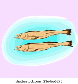 getrockneter Pollack, traditioneller koreanischer getrockneter Fisch.​​ Fisch, getrockneter Fisch, Fisch 